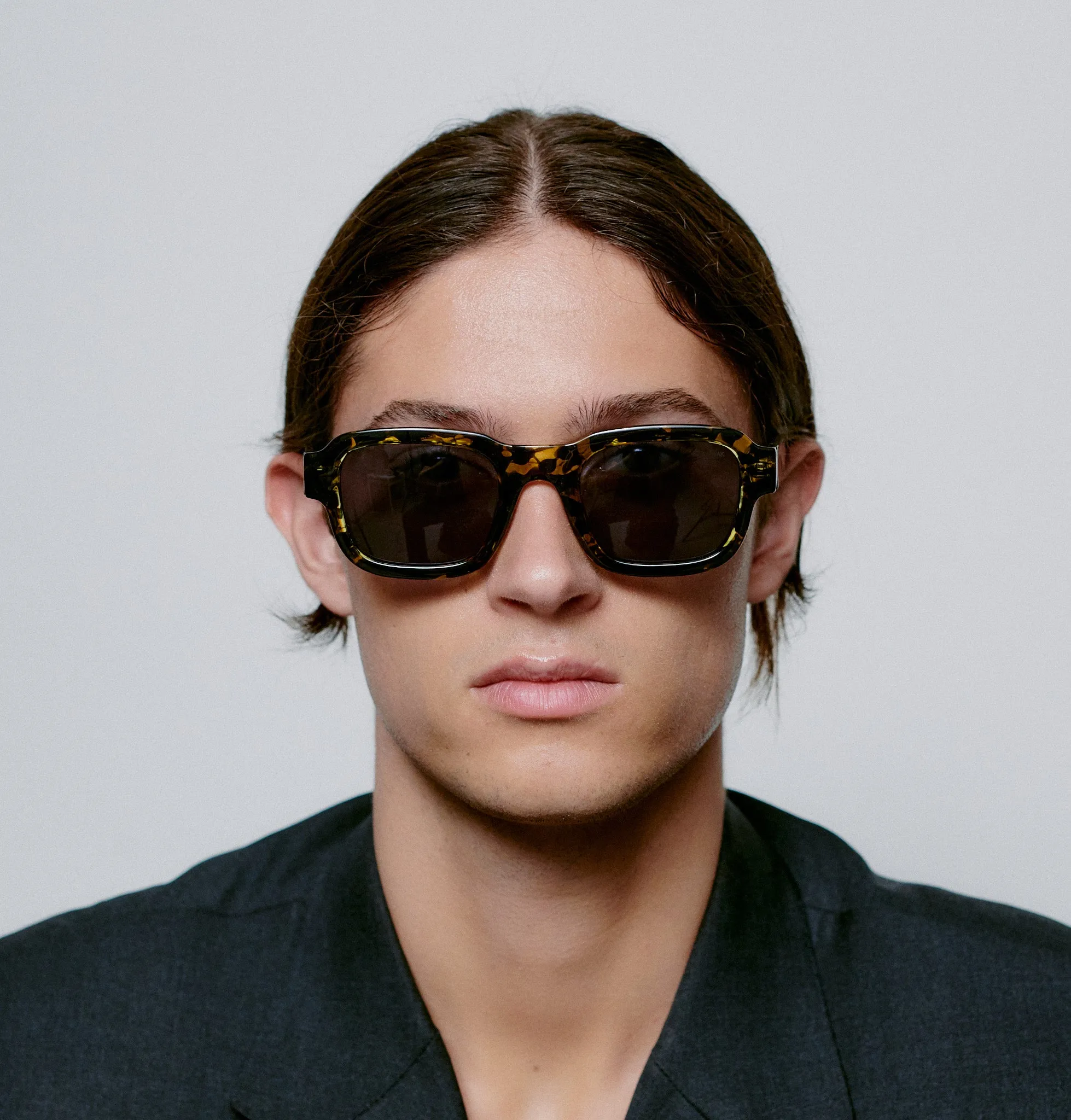 Halo Sunglasses - Black / Yellow Tortoise