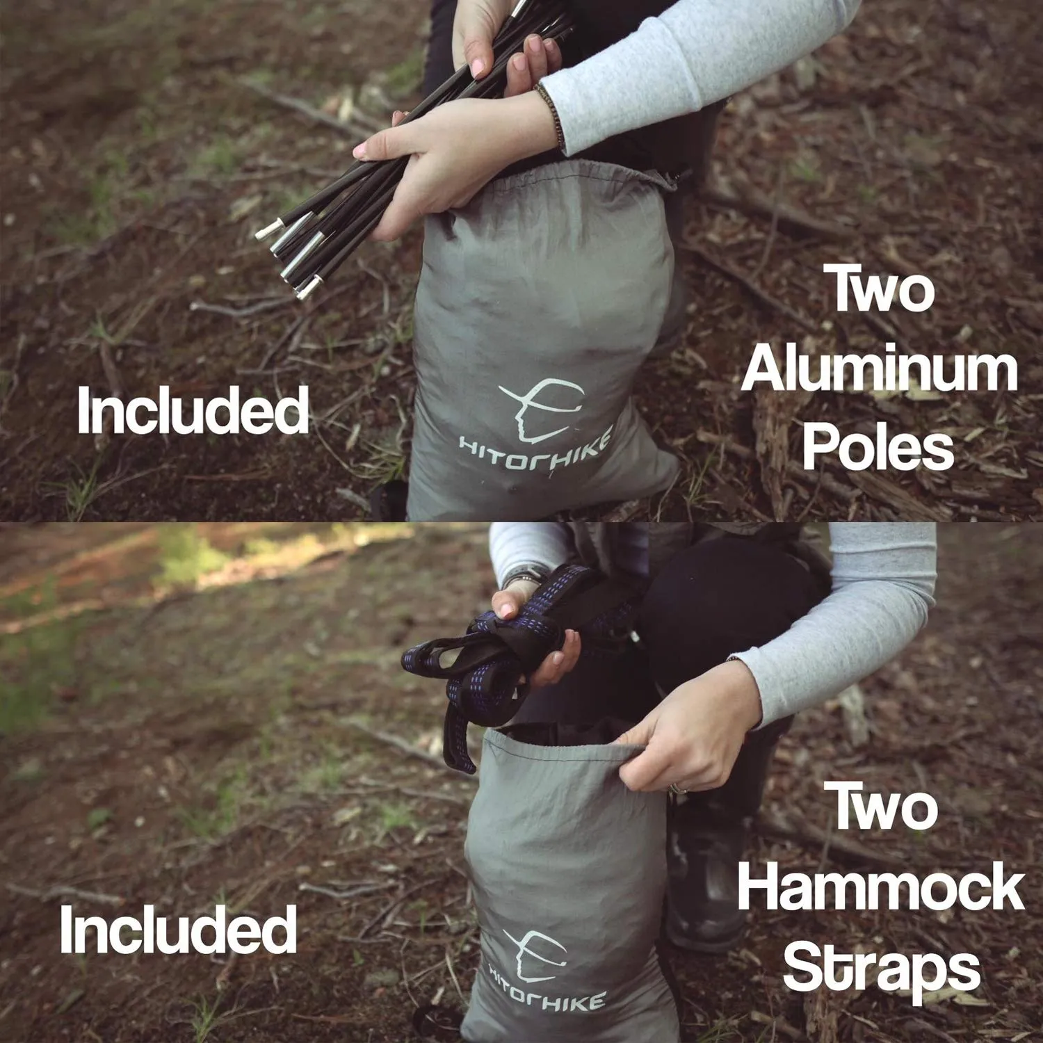 Hammock with Mosquito Net - HITORHIKE