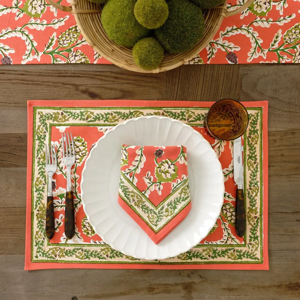 Harvest Pinecone Placemat | Set of 4