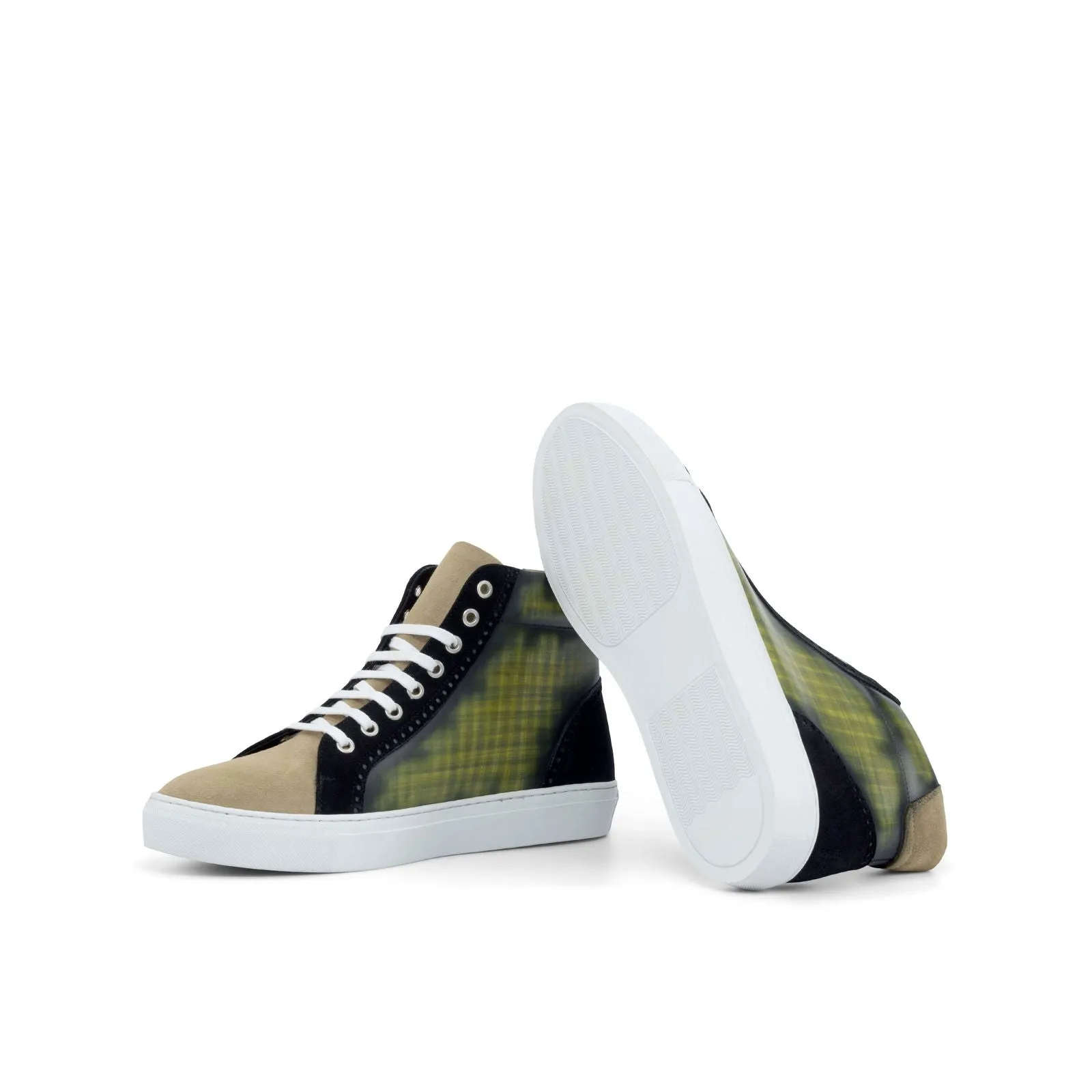 High Kicks-Kid Suede, Brown, Black-Wholesale