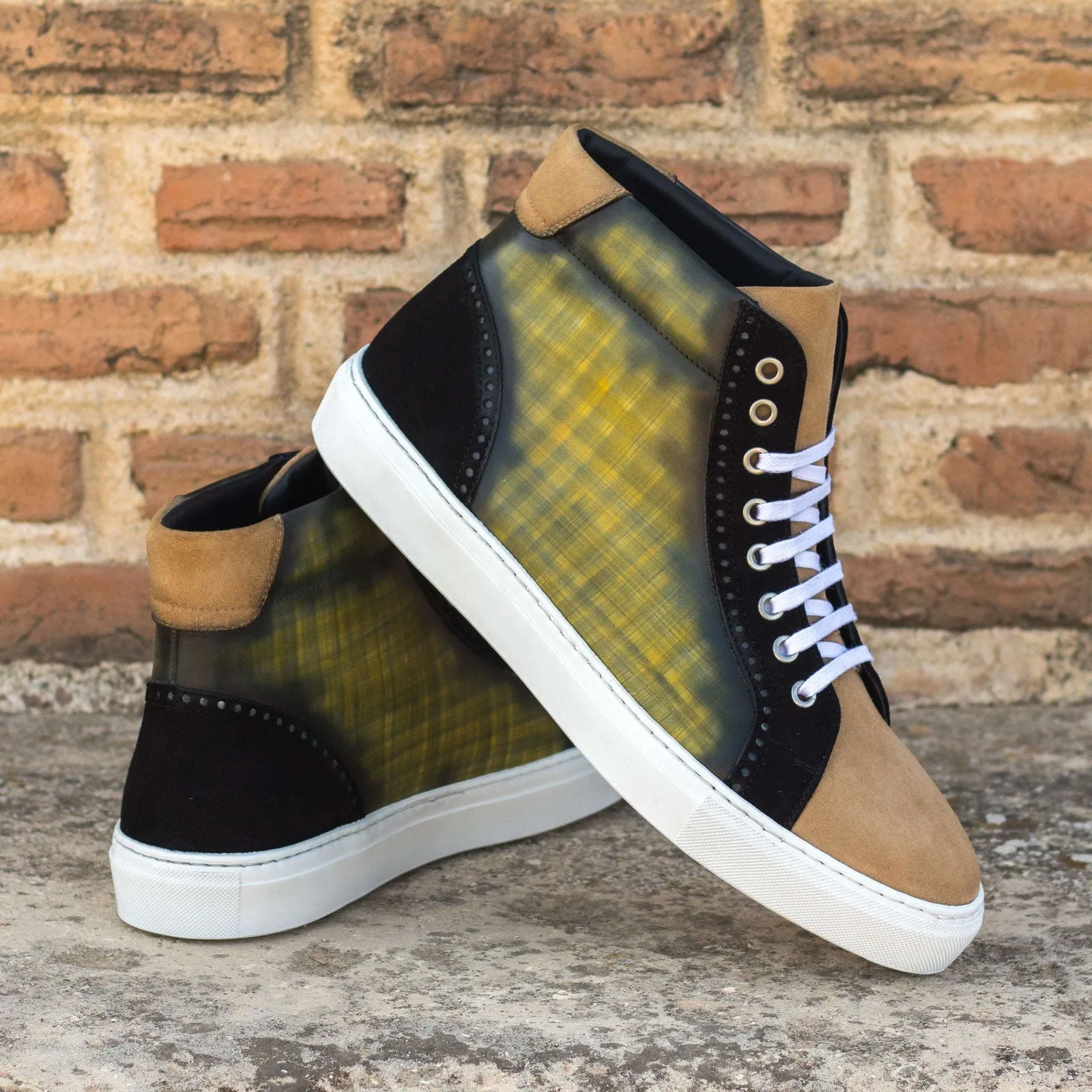 High Kicks-Kid Suede, Brown, Black-Wholesale