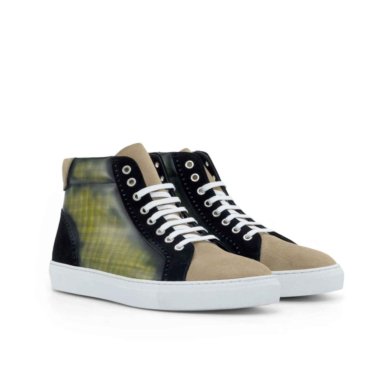 High Kicks-Kid Suede, Brown, Black-Wholesale