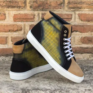High Kicks-Kid Suede, Brown, Black-Wholesale