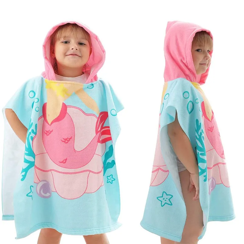 Hooded bath towels for children - soft &amp; absorbent