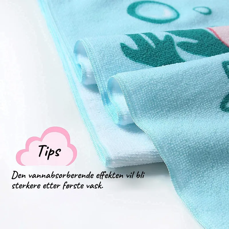 Hooded bath towels for children - soft &amp; absorbent