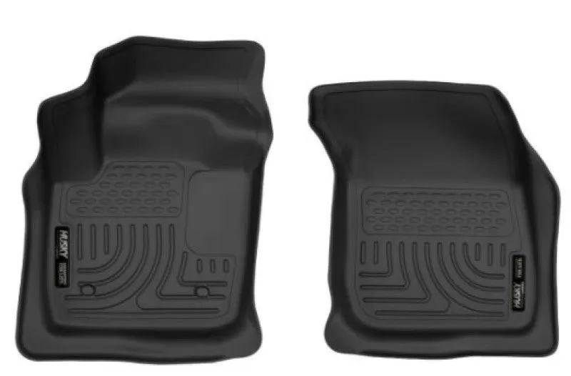 Husky Liners X-Act Contour Front Floor Liner - Black/Textured - Ford Midsize Car 2013-16 (Pair)