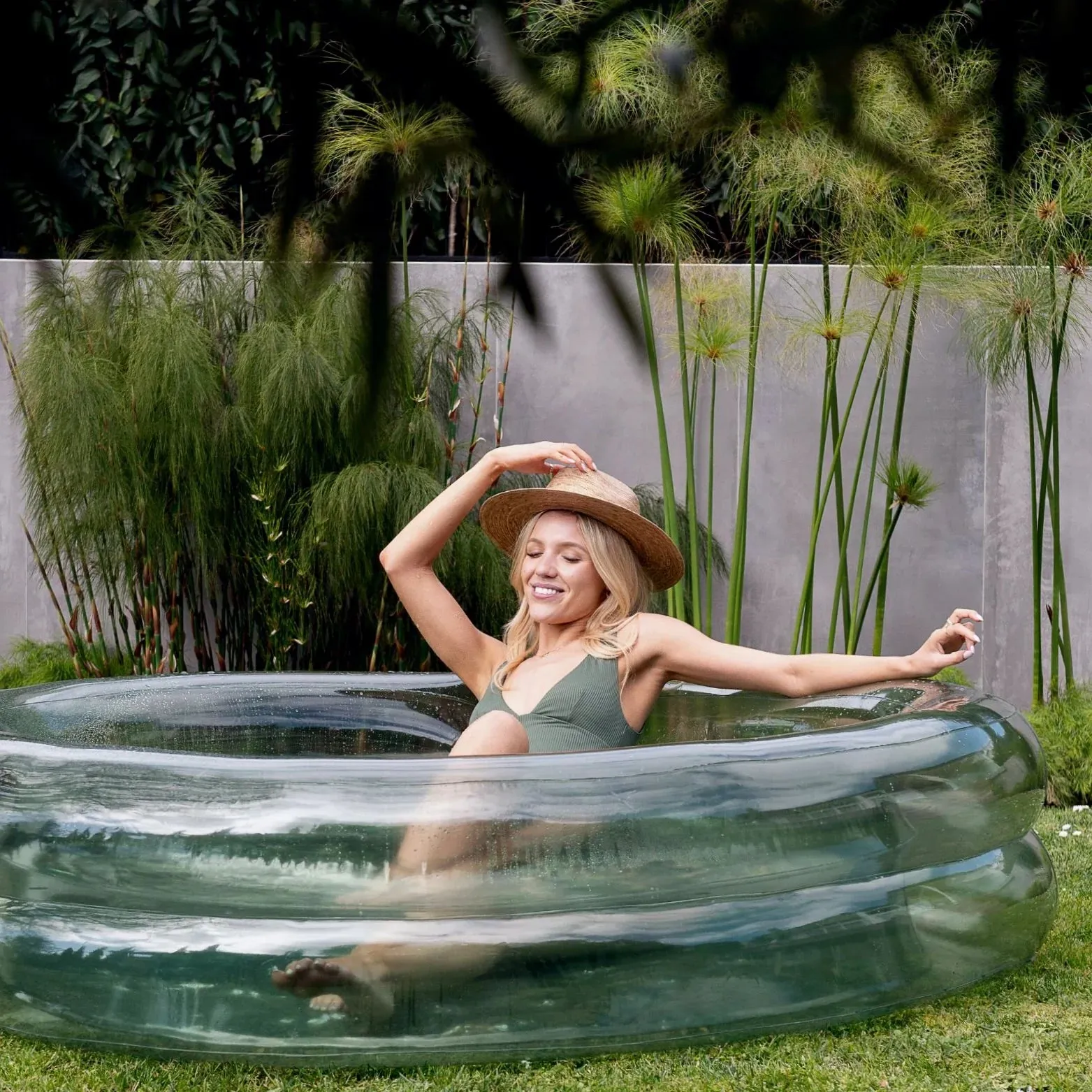 Inflatable Round Pool | Seaglass