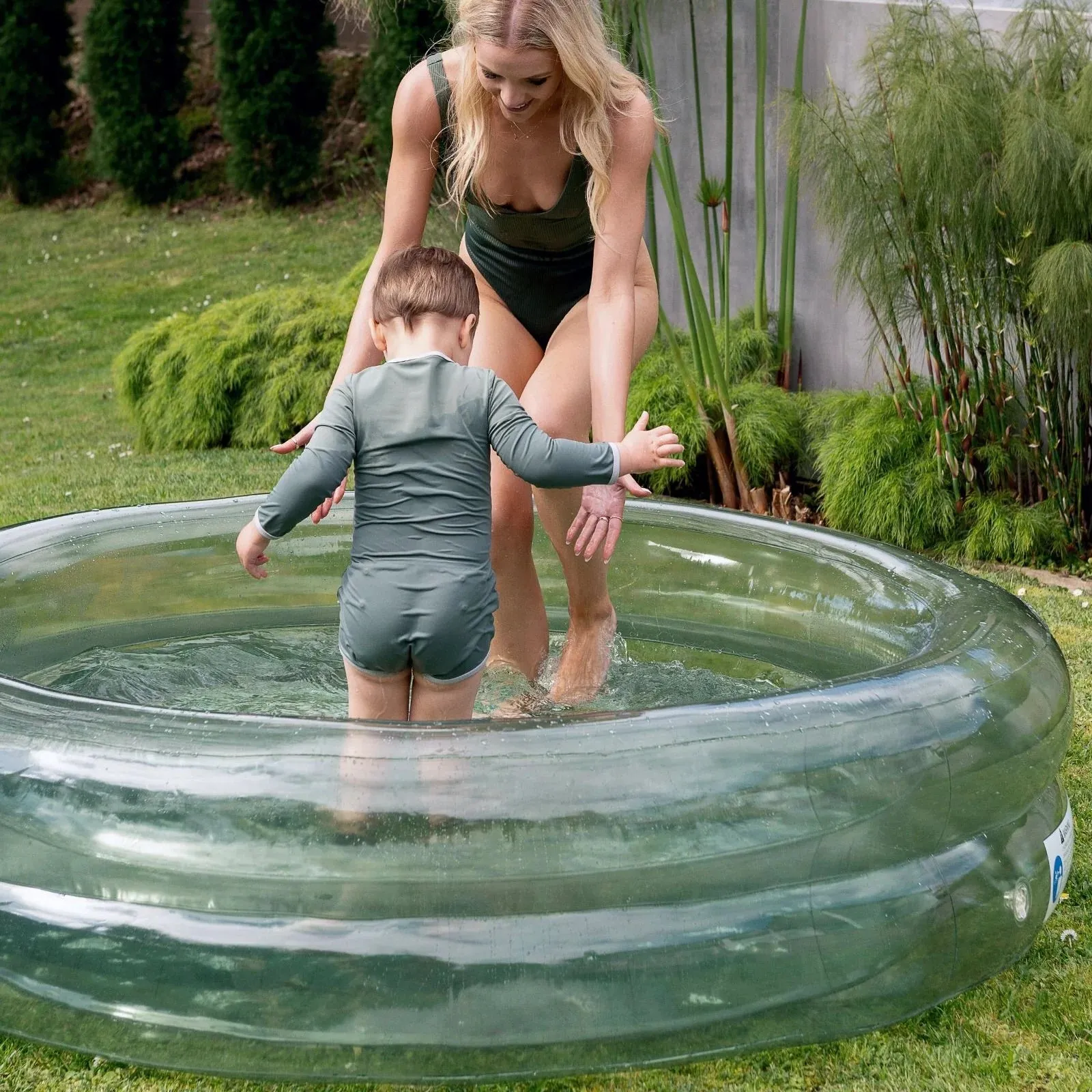 Inflatable Round Pool | Seaglass