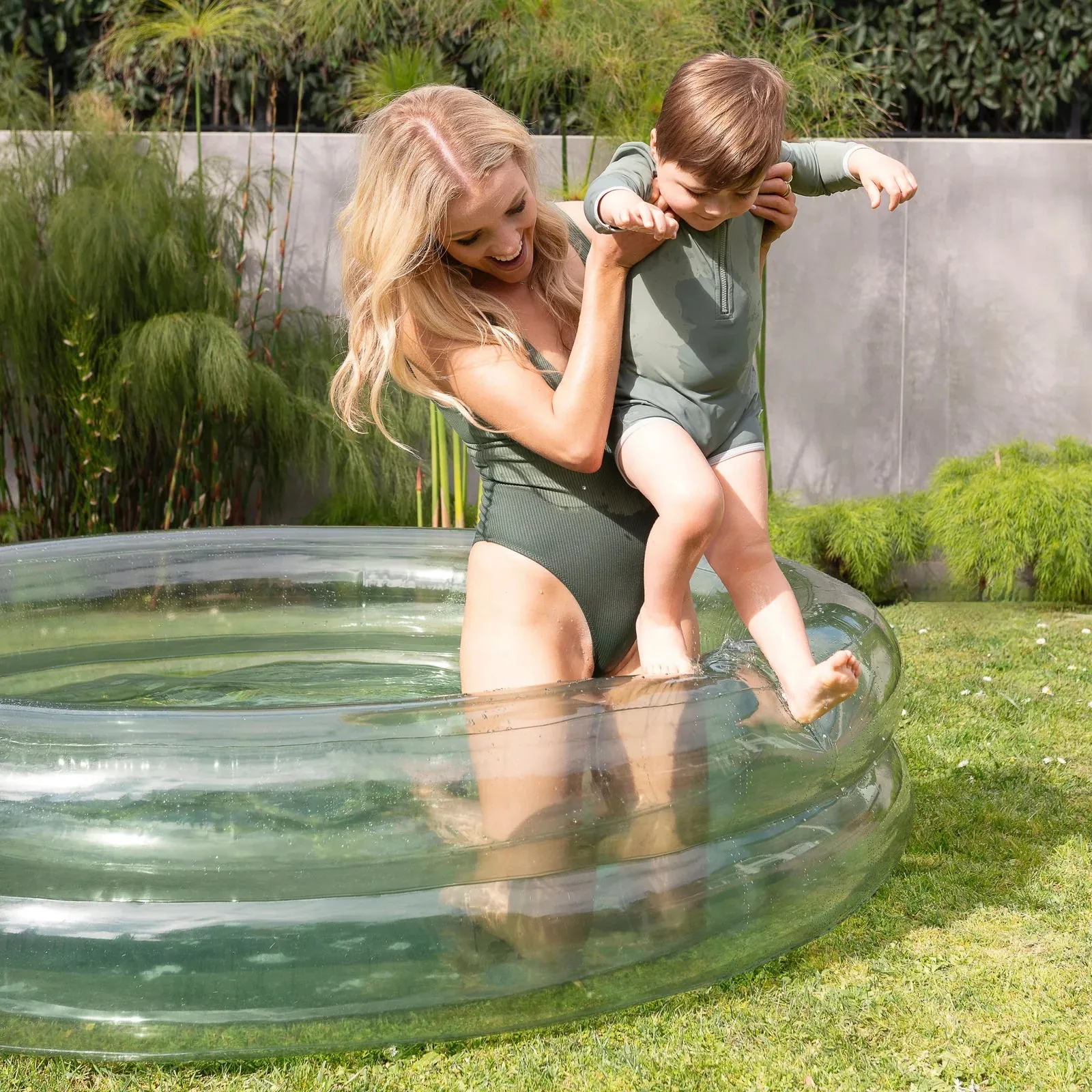 Inflatable Round Pool | Seaglass