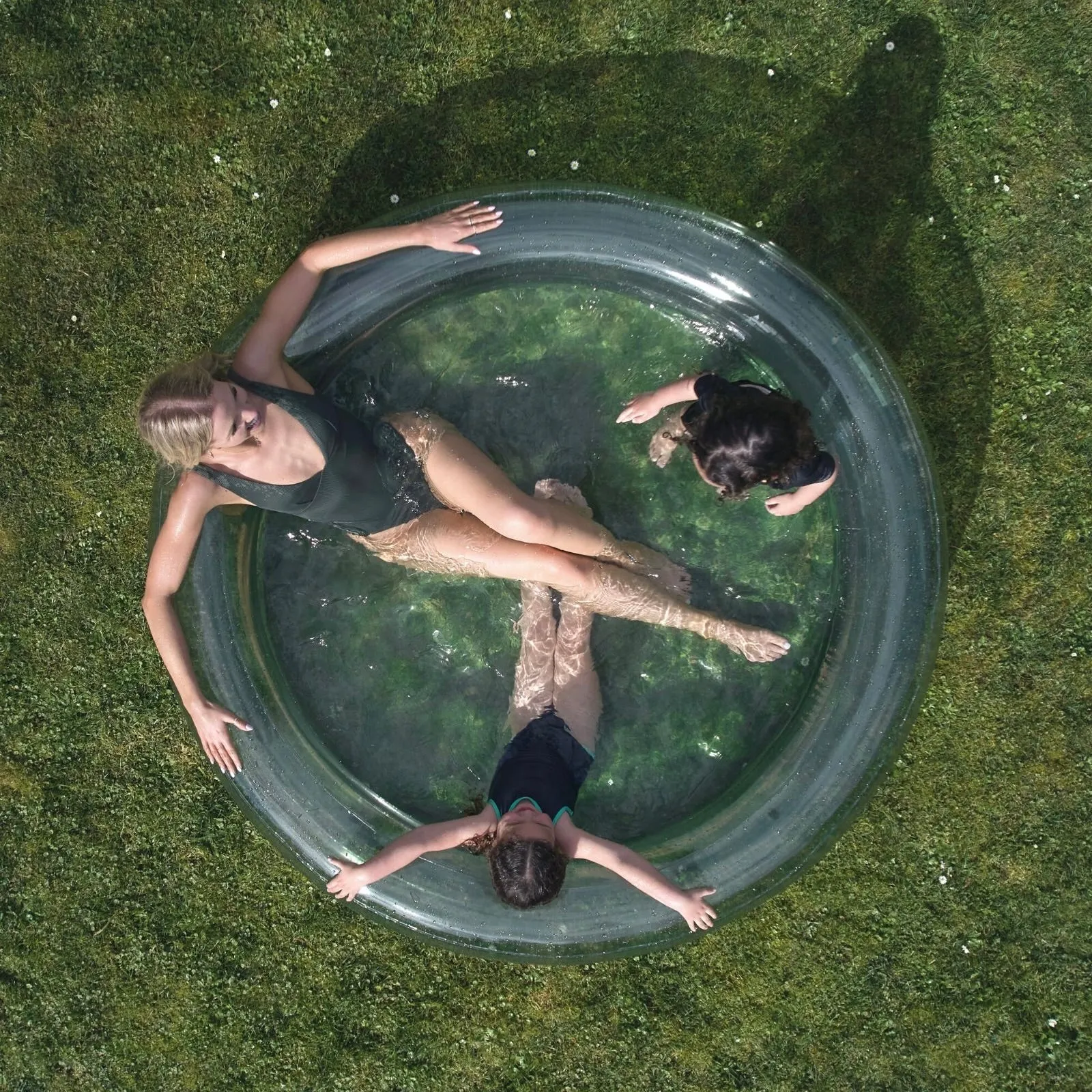 Inflatable Round Pool | Seaglass