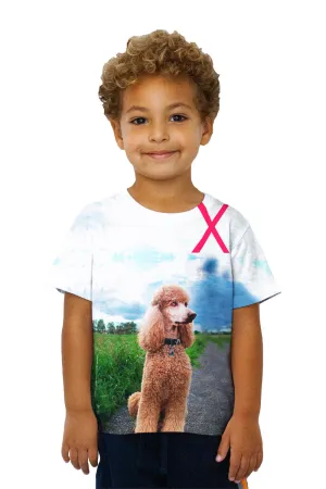 Kids Aspiring Poodle Outdoors