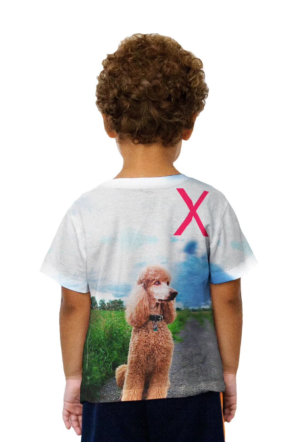Kids Aspiring Poodle Outdoors