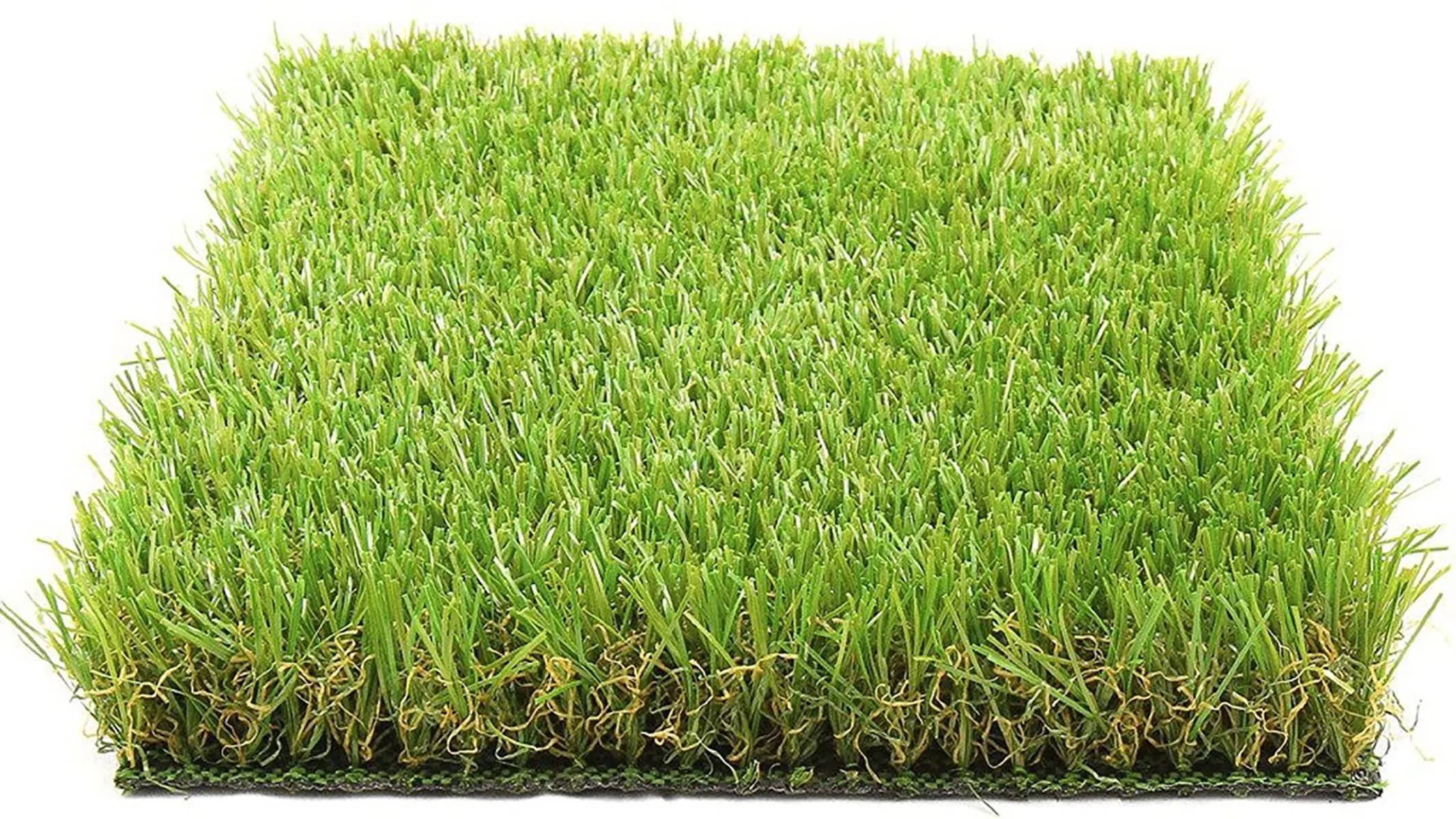 Kuber Industries PVC 45 MM Artificial Grass Door Mat - 24"x 15.2", Green (VAGRASS0507_1)