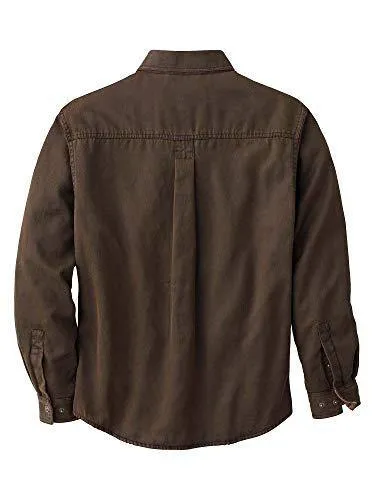 Legendary Whitetails Men's Journeyman Rugged Shirt Jacket Tobacco Large