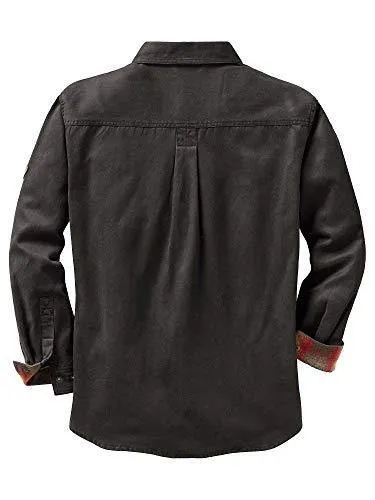 Legendary Whitetails Men's Journeyman Rugged Shirt Jacket Tobacco Large