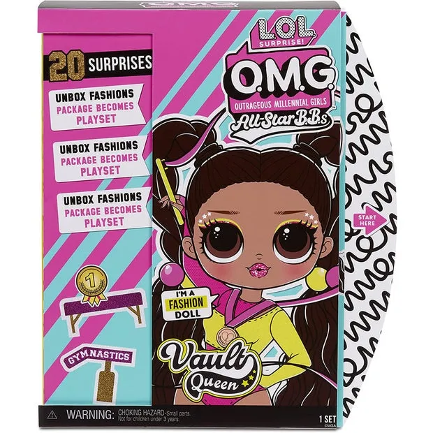 Lol Surprise Omg Gymnastics Doll Set Multicolor Age-3 Years & Above