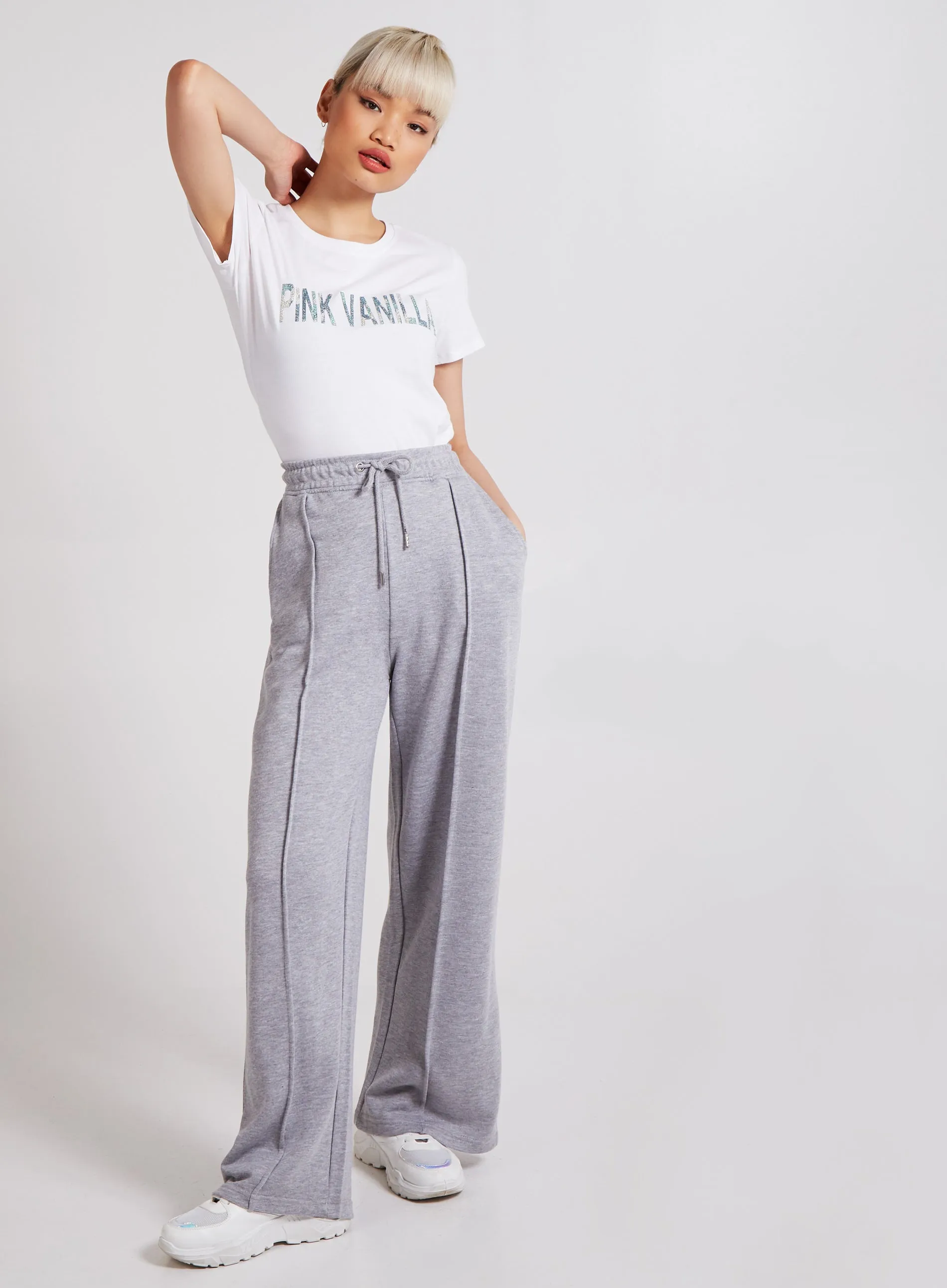 Marble Effect Logo T-Shirt