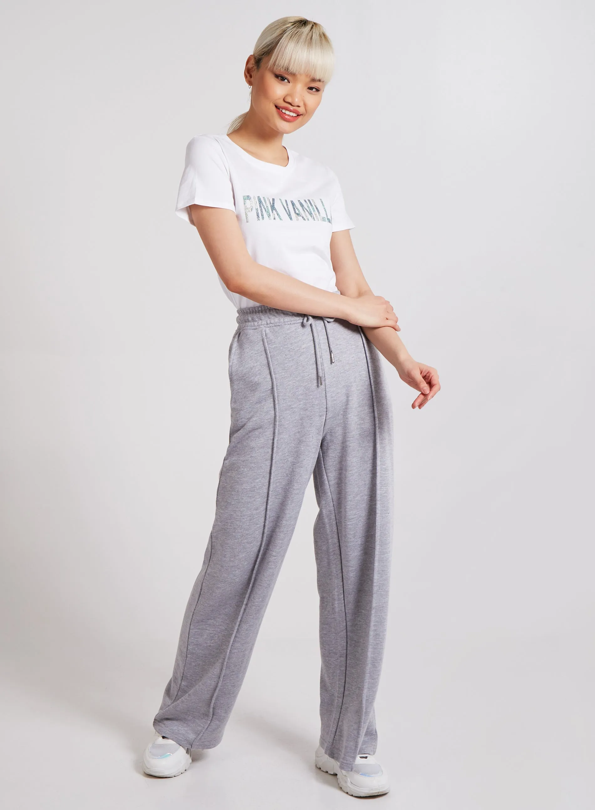 Marble Effect Logo T-Shirt