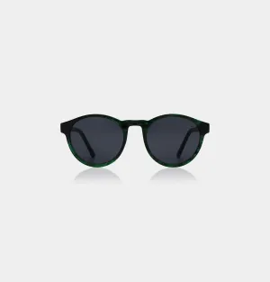 Marvin Sunglasses - Green Marble Transparent