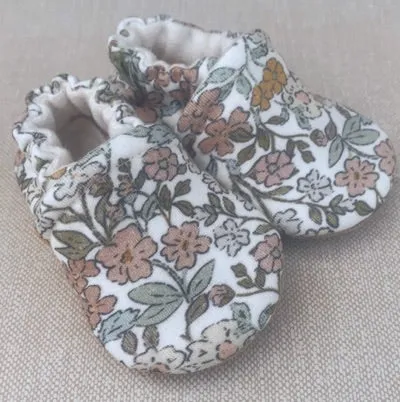 Meadow Floral Organic Slippers