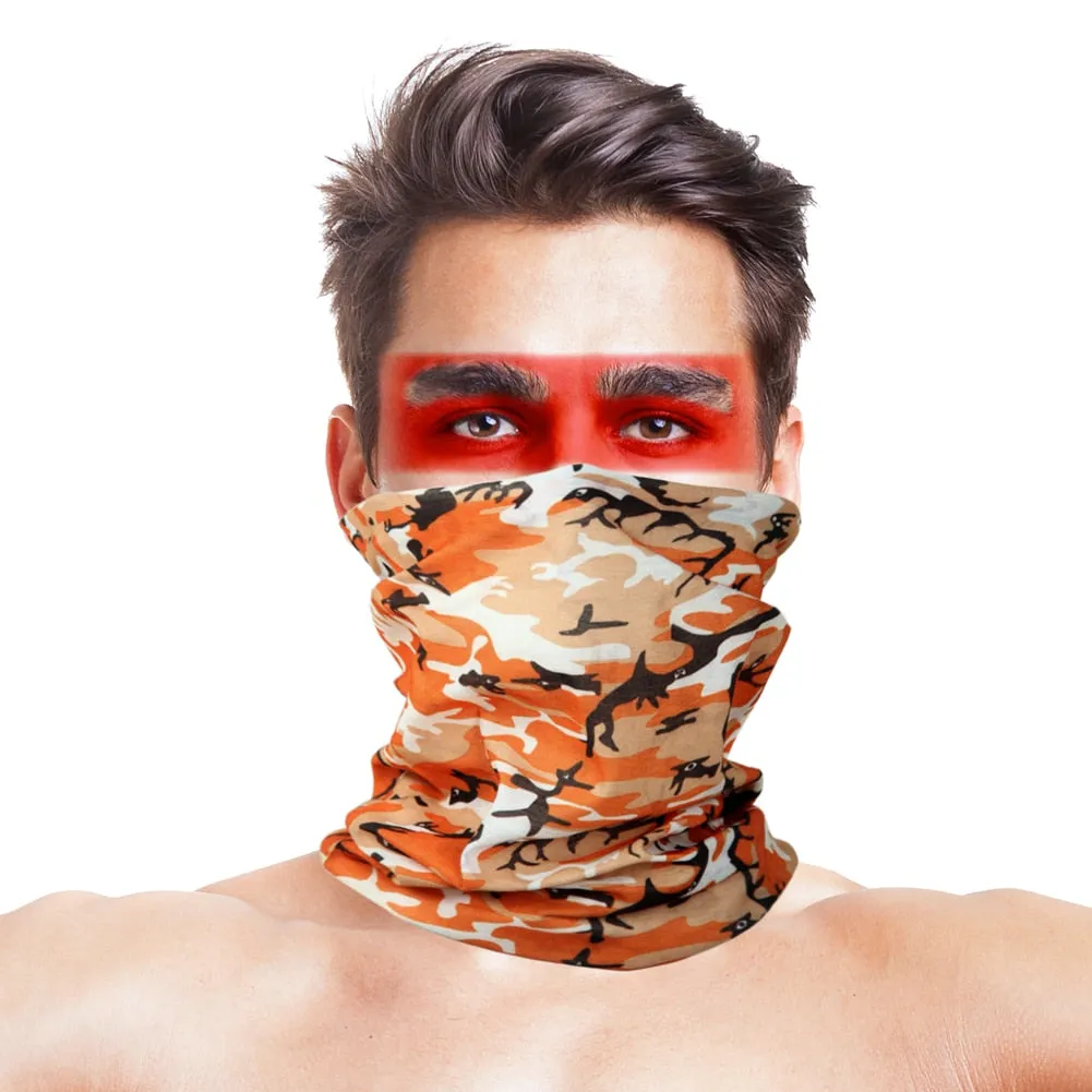 MENFLY Military Tactical Hiking Bib Headscarf Camouflage Special Forces Scarf  for Men Women Cycling UV Protective Headkerchief