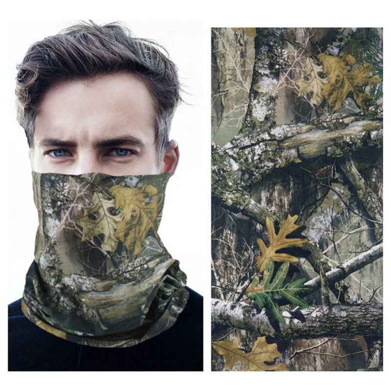 MENFLY Military Tactical Hiking Bib Headscarf Camouflage Special Forces Scarf  for Men Women Cycling UV Protective Headkerchief