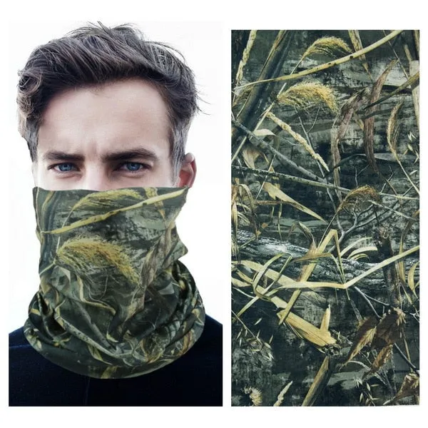 MENFLY Military Tactical Hiking Bib Headscarf Camouflage Special Forces Scarf  for Men Women Cycling UV Protective Headkerchief