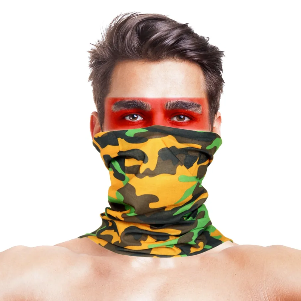 MENFLY Military Tactical Hiking Bib Headscarf Camouflage Special Forces Scarf  for Men Women Cycling UV Protective Headkerchief