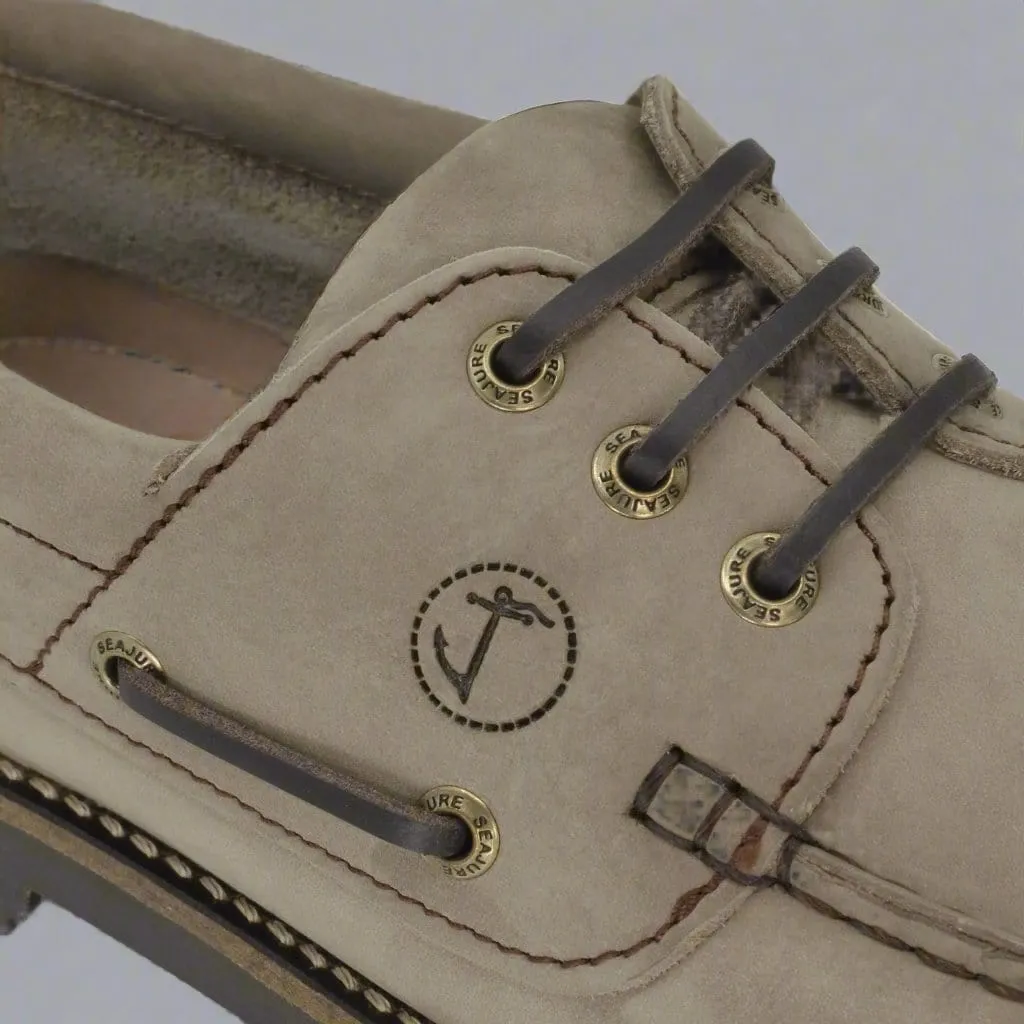 Men’s Nautical Nubuck Boat Shoe