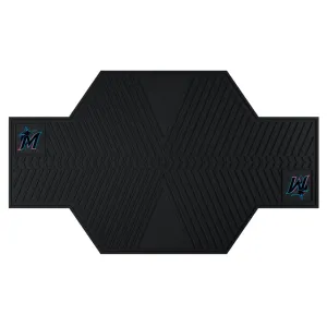 Miami Marlins Motorcycle Mat