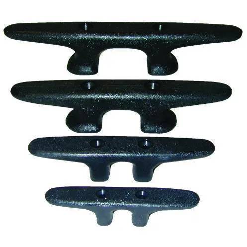 Molded Nylon Open Base Boat or Dock Cleat