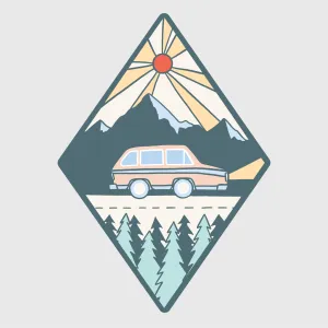 Mosaic Car Sticker