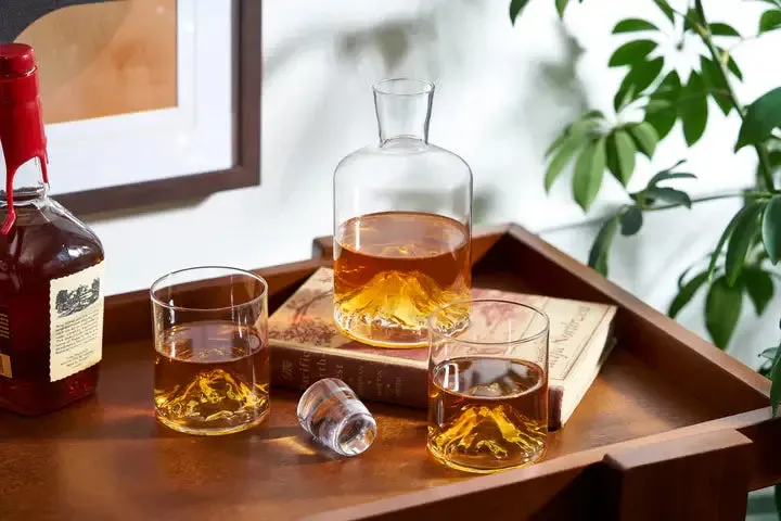 Mountain Crystal Tumblers - Set of 2