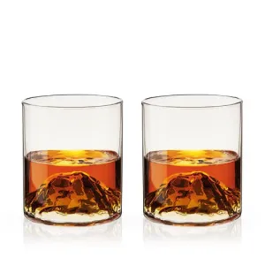 Mountain Crystal Tumblers - Set of 2