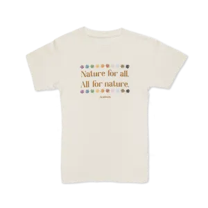 Nature for All Tee - Natural