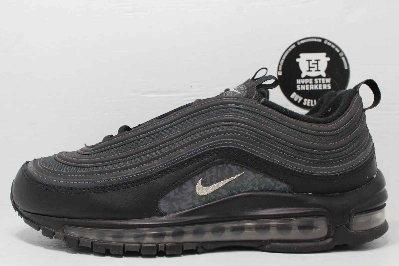 Nike Air Max 97 Black Anthracite Black Emerald (Women's) Size 10