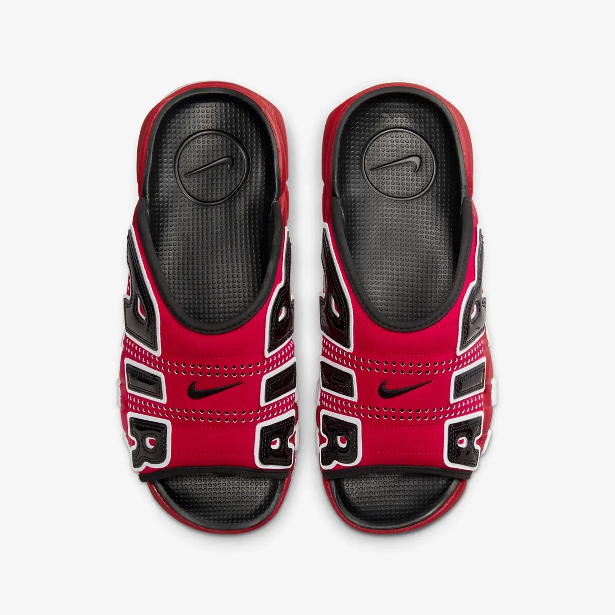 Nike | AIR MORE UPTEMPO  { UNIVERSITY RED/WHITE-BLACK-CLEAR