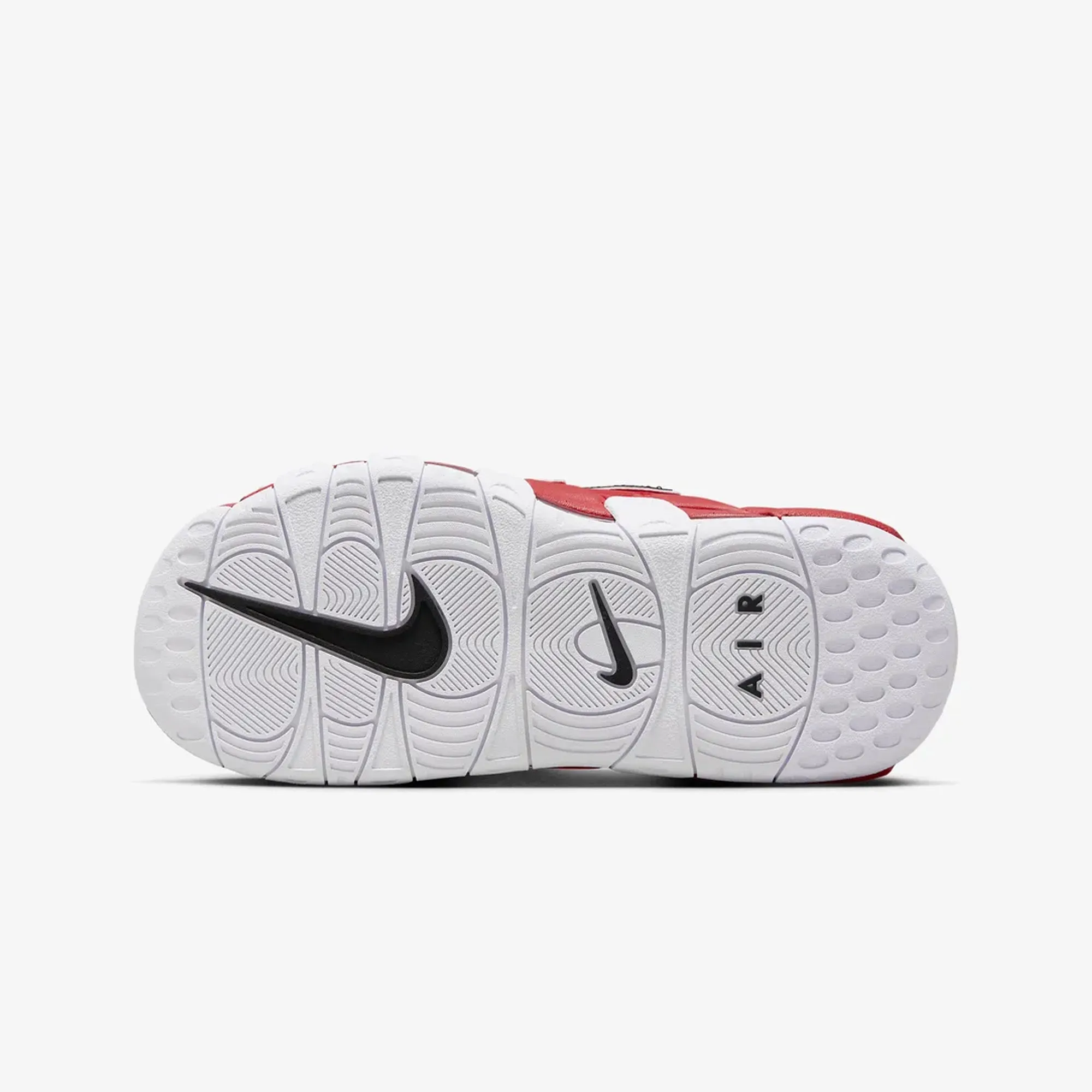 Nike | AIR MORE UPTEMPO  { UNIVERSITY RED/WHITE-BLACK-CLEAR