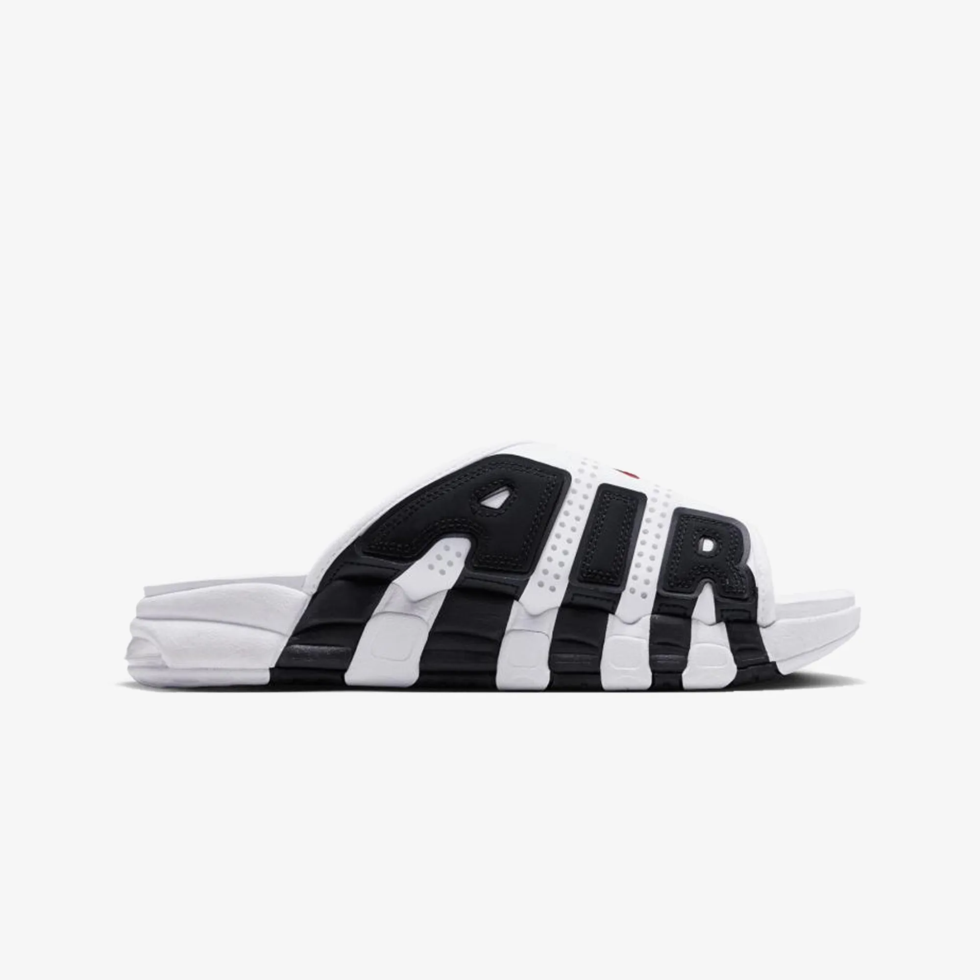 Nike | AIR MORE UPTEMPO  { WHITE/VARSITY BLACK