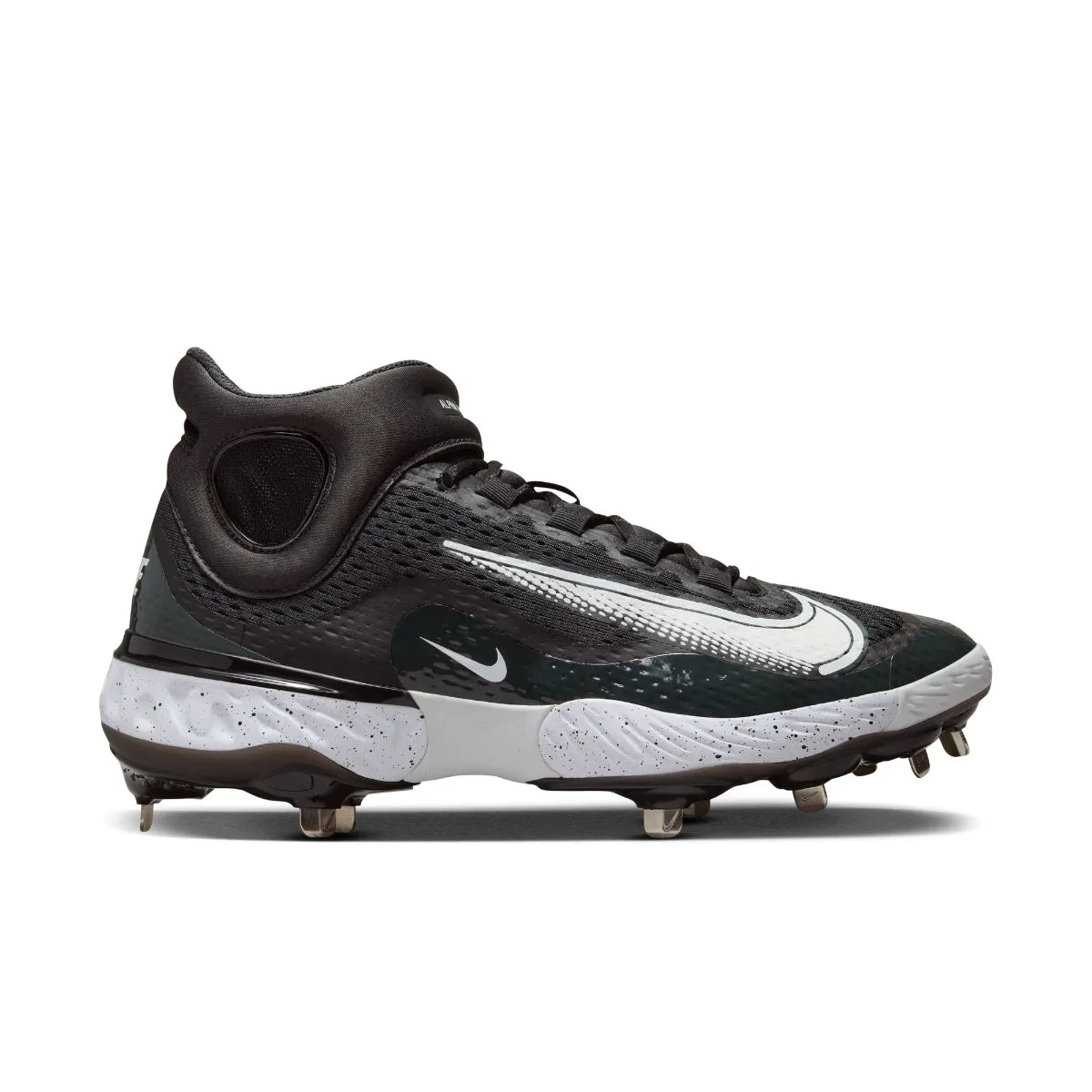 Nike Alpha Huarache Elite 4 Mid Metal Baseball Cleats - (DJ6520-001)