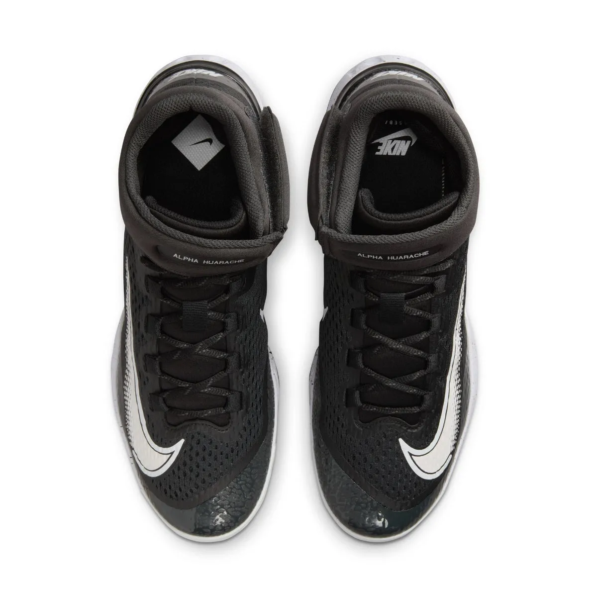 Nike Alpha Huarache Elite 4 Mid Metal Baseball Cleats - (DJ6520-001)