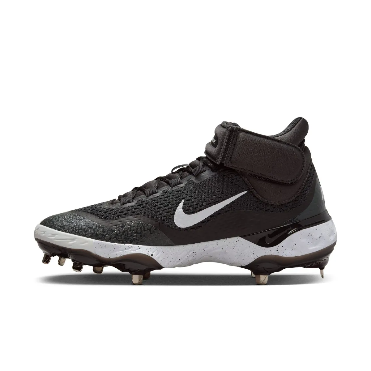 Nike Alpha Huarache Elite 4 Mid Metal Baseball Cleats - (DJ6520-001)