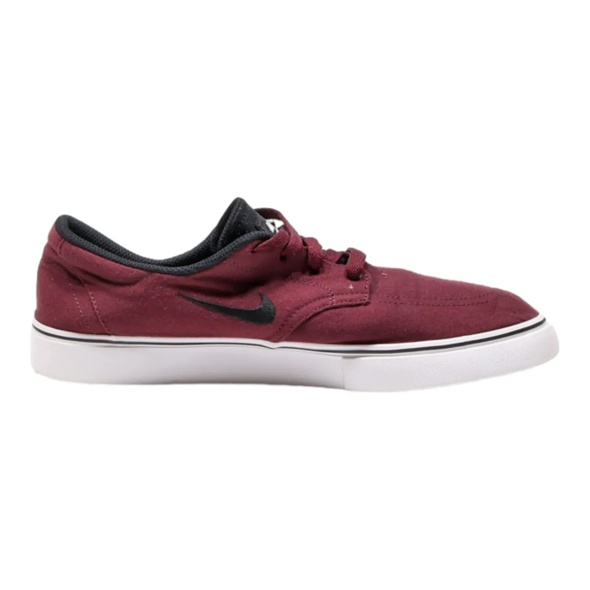 NIKE Low Top Trainers Red Canvas Mens UK 7.5