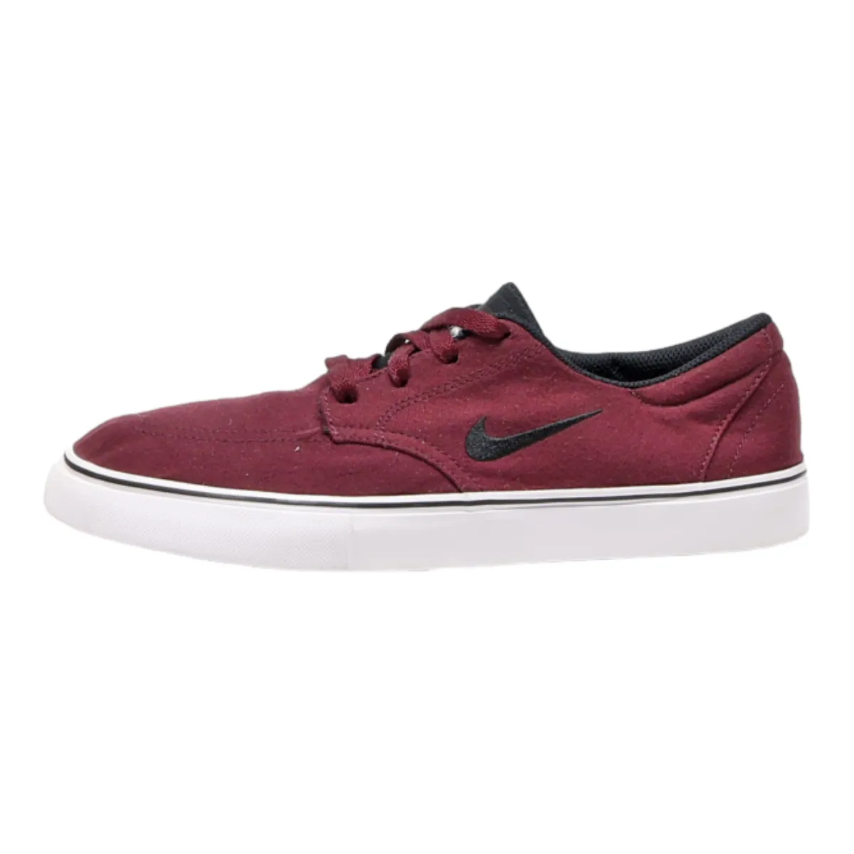 NIKE Low Top Trainers Red Canvas Mens UK 7.5