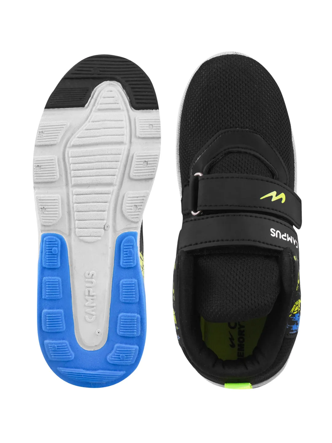 NT-569V Black Kid's Running Shoes