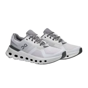 On Women's Cloudrunner 2 Shoes - Frost / White
