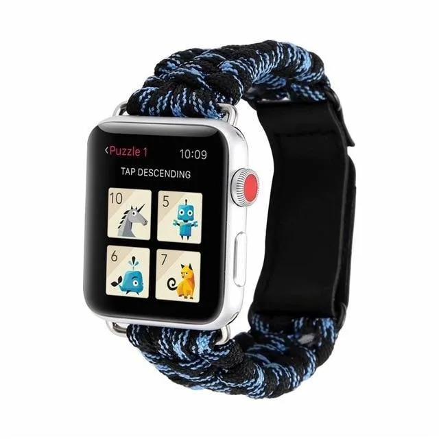 Outdoors Survival Rope Strap For Apple Watch