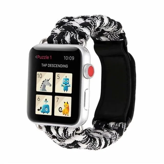 Outdoors Survival Rope Strap For Apple Watch