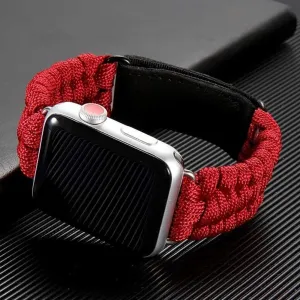 Outdoors Survival Rope Strap For Apple Watch
