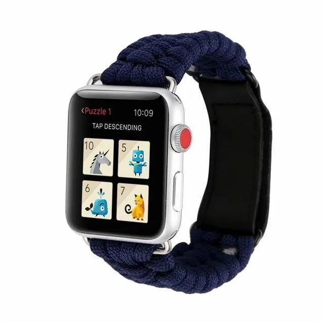 Outdoors Survival Rope Strap For Apple Watch